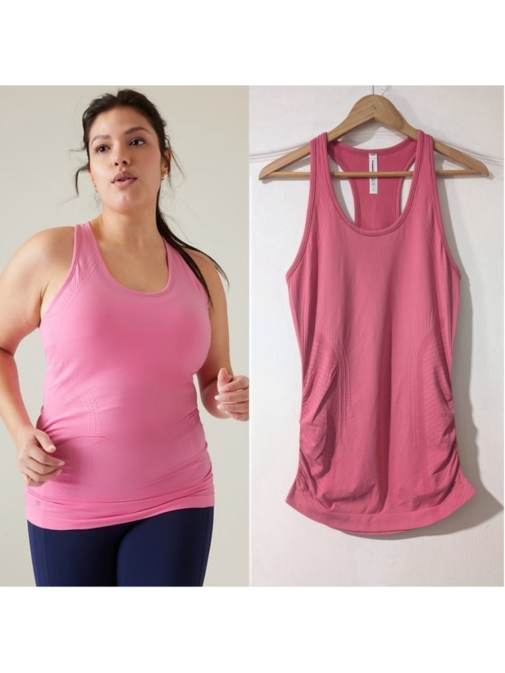 Athleta | Speedlight Racerback Tank In Dragon fruit Pink